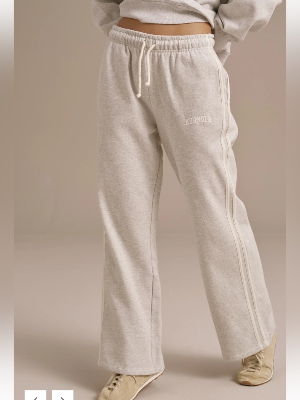 Adanola Varsity Loose Fit Sweatpants